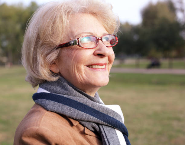 istock Smiling senior woman 850132178