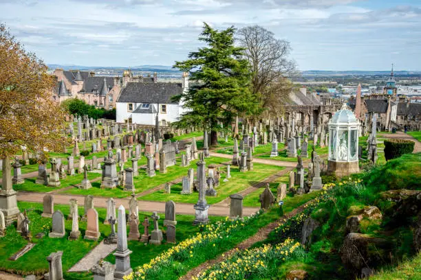 Scottish national historic sites, Scottish cities, cemeteries and graveyards, medieval style, tourist attractions,
