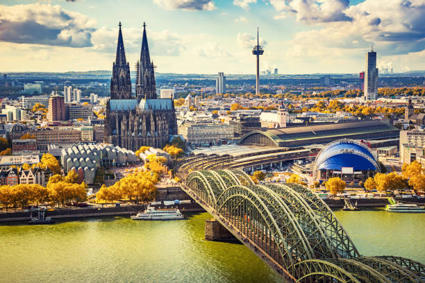 istock Aerial view of Cologne 850138440