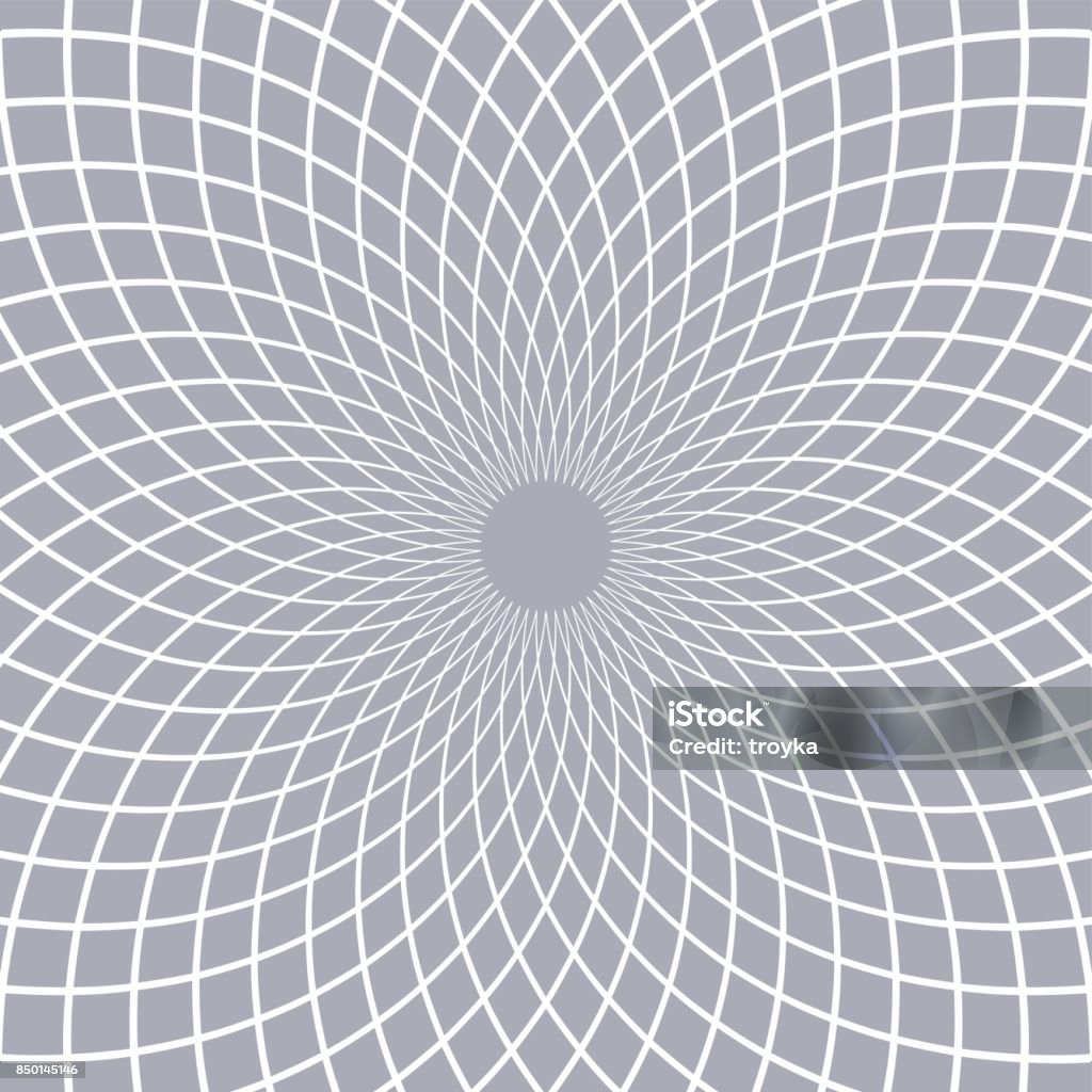 Rotation Line Pattern Rotation Circular Lines Pattern Stock Illustration - Download Image Now ...