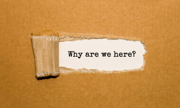 istock The text Why are we here appearing behind torn brown paper 850146116