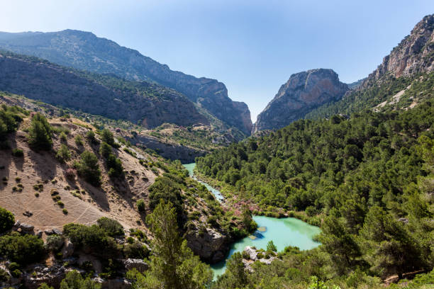 istock Landscape at the El Chorro, Spain 850150268