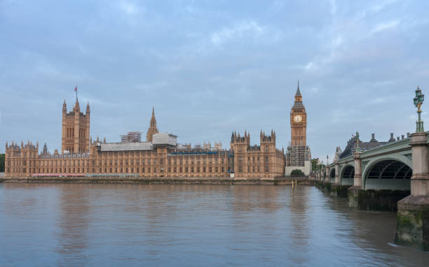 istock Palace of Westminster, Big Ben and Westminster bridge 850167544