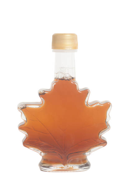istock Canadian maple delicious syrup in a bottle 850182458