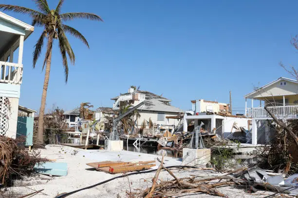 Photo of Ramrod Key in Florida Keys after Hurricane Irma and possible tornado