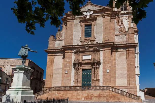 Piazza Armerina, Siracusa Sicily, Italy, Catthedral of Maria Santissima delle Vittorie