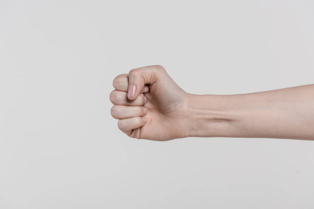 istock female hand in fist 850203534