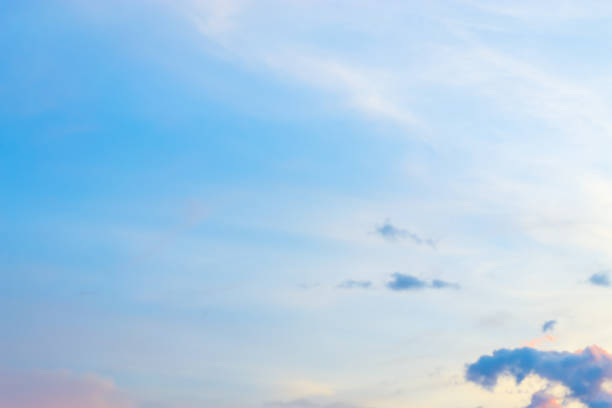 istock The sky is a small cloud floating in the sky. 850203776