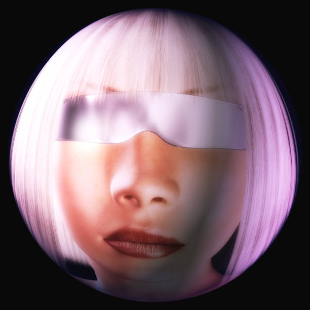 istock Digital 3D Illustration of a Female Face 850208374