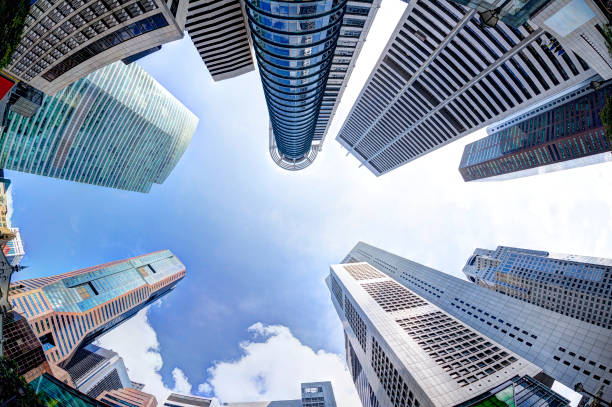 istock Skyscrapers in Downtown Business District 850311164