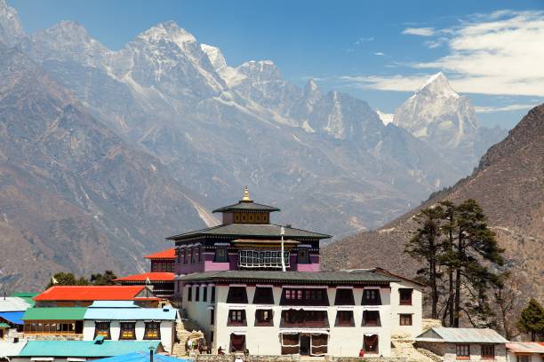istock Tengboche Monastery, the best monastery in Khumbu valley 850334060