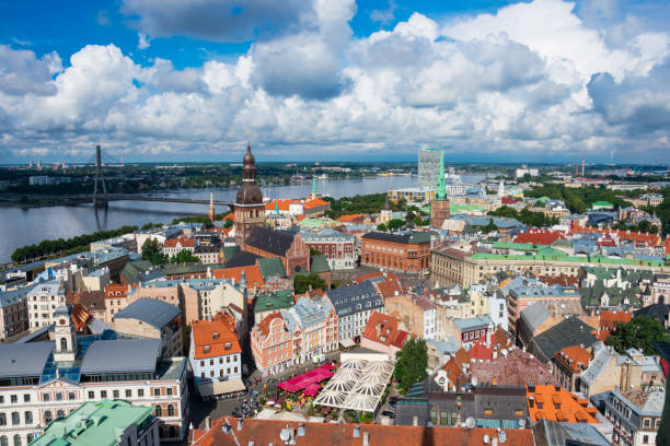 istock Aerial view from Saint Peter's Church 850419984