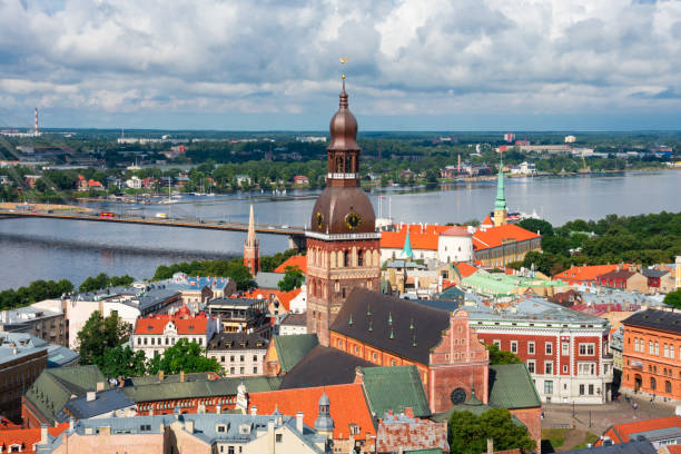 istock Aerial view from Saint Peter's Church 850422562