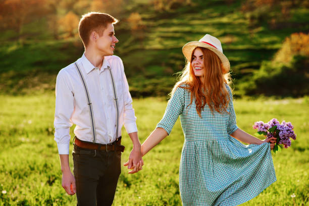istock A young man walks with his girlfriend in the park 850425788