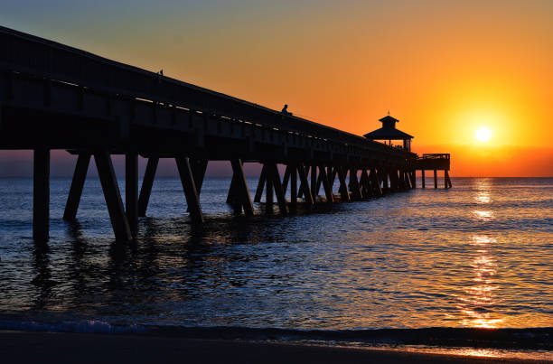 istock Sunrise at Deerfield Beach pier 850432768