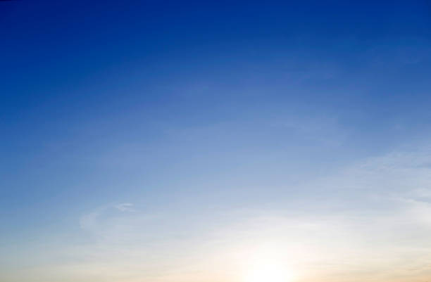 istock Morning sky with sun ray background 850617808