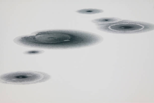 istock circular pattern in the snow and ice, in winter, China 850620058
