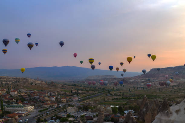 istock Hot Air Balloons Over Cappadocia, Turkey 850652928