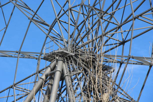 istock Metal construction / Ferris wheel in the park / 850697104