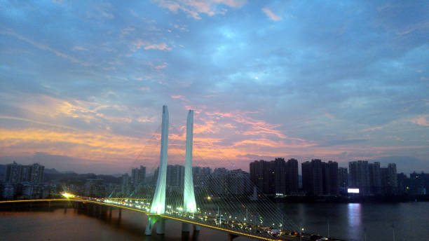 istock Huizhou Sunset & Hesheng Bridge 850697480
