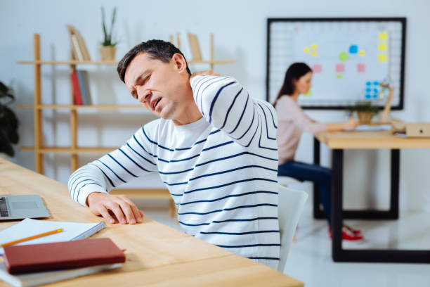 istock Upset male person keeping eyes closed 850708780