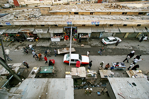 Kirkuk,Iraq - December 06 2005 : A general view of the northern oil-rich city of Kirkuk, 225 kms from Baghdad.