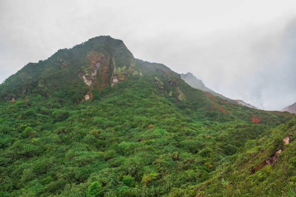 istock Mount Sibayak, Medan, Indonesia 850764292