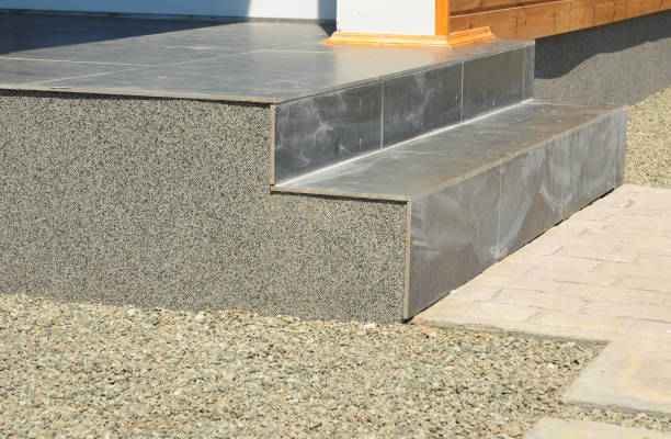 istock House entrance stairs. Outdoor Front Entry Steps. 850764802
