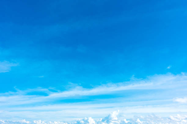 istock The vast blue sky and white clouds. 850788768