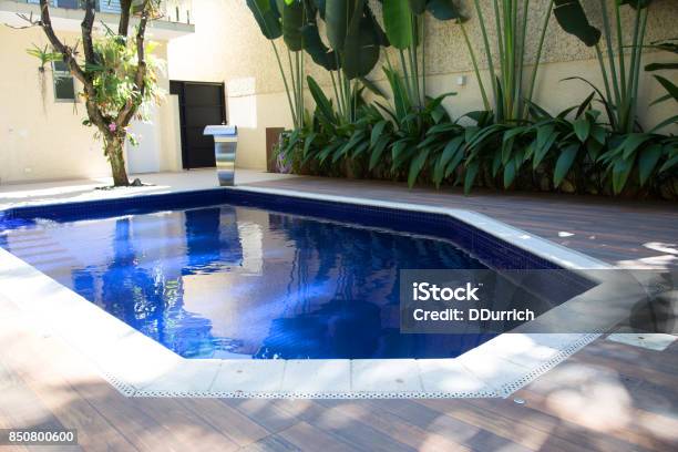 Pool Stock Photo - Download Image Now - Swimming Pool, House, Residential Building