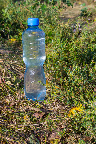 istock Plastic bottle of drinking water on the ground 850802010