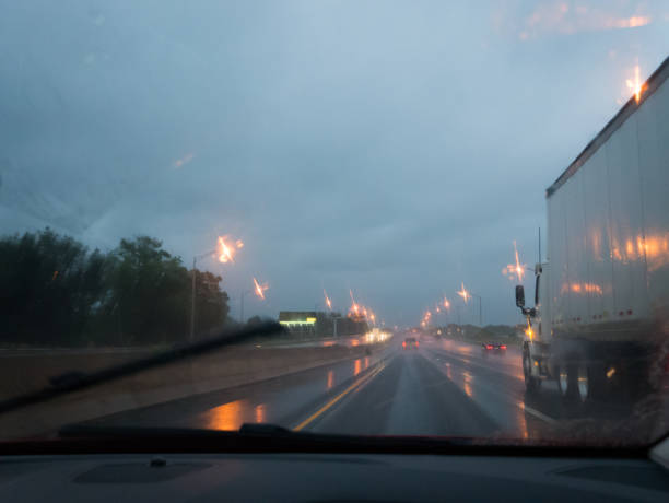 istock American Highway - Early Rainy Morning 850823694