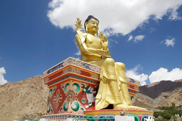 istock Buddha statue at the Likir Monastery, Ladakh, India 850824418