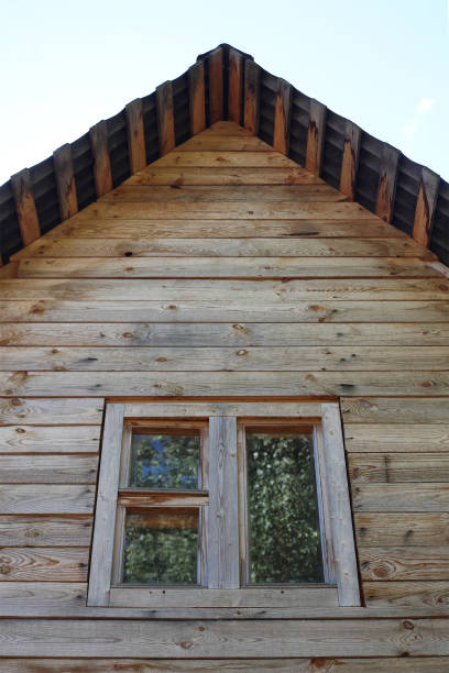 istock Lodge in the village 850827060