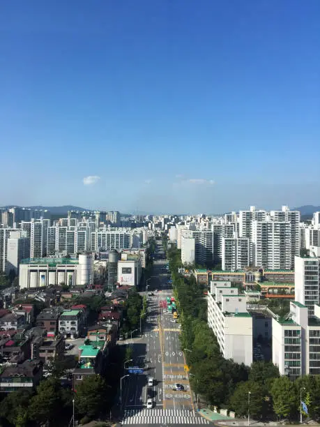 Seongnam downtown, Republic of Korea