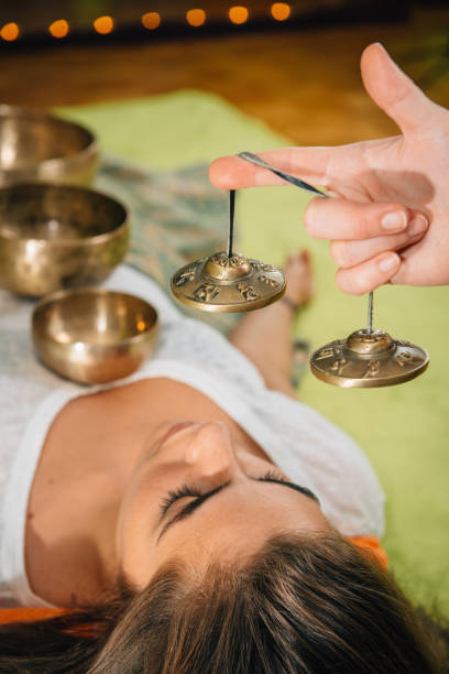 istock Tibetan bells in sound therapy 850885050