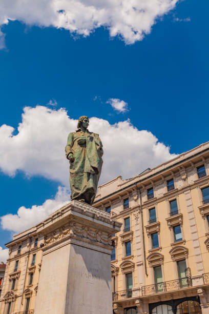istock Monument to writer and poet Giuseppe Parini in Milan 850892986