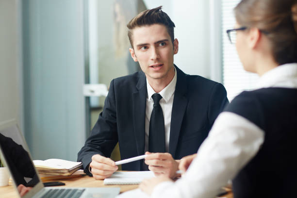 istock Conducting Negotiations with Business Partner 850904724