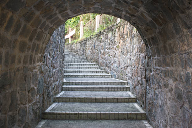 istock tunnel stairs 850905872