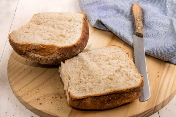 istock sliced breakfast bap on a wooden board 850916504