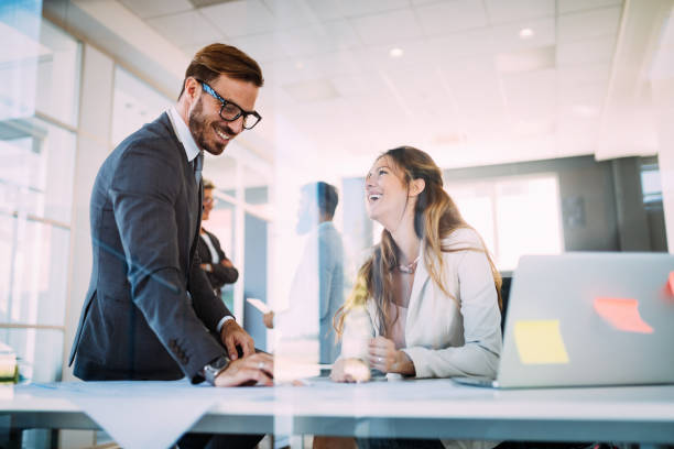 istock Group of perspective designers discussing in office 850926212