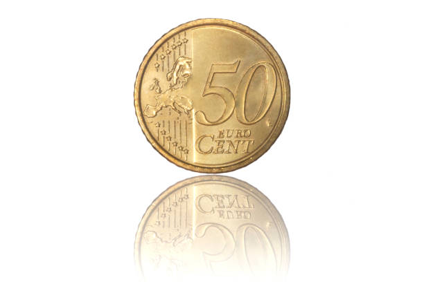 istock 50 cent euro coin isolated 850932388