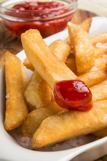 istock french fries with tomato ketchup 850937916