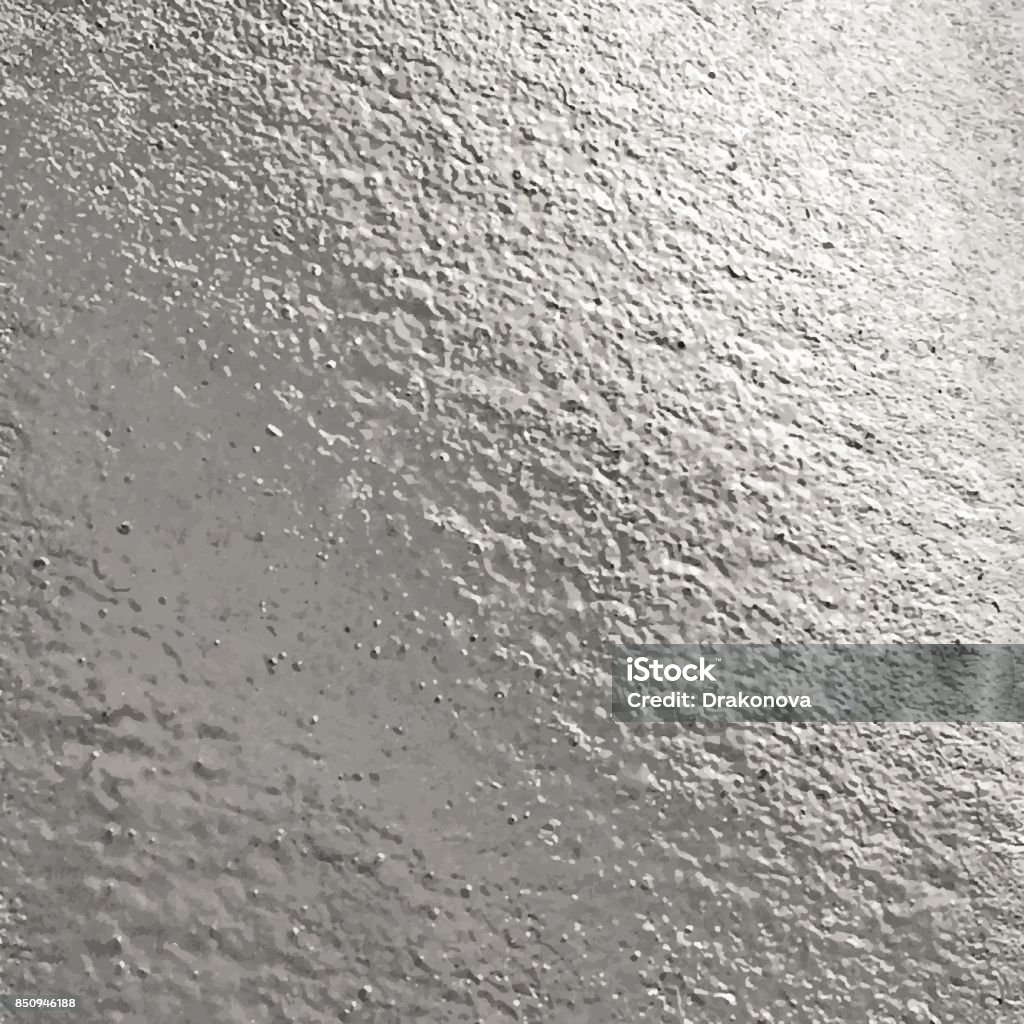 Vector Silver Foil Background Stock Illustration - Download Image Now