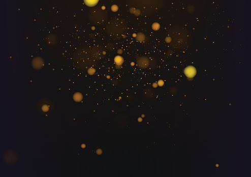 Gold abstract bokeh background. Vector illustrationGold abstract bokeh background. Vector illustration