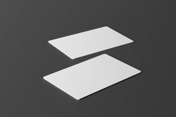 istock Empty business cards, advertise concept 850956232