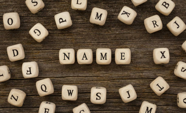 istock Word NAME written on wood block 850956360
