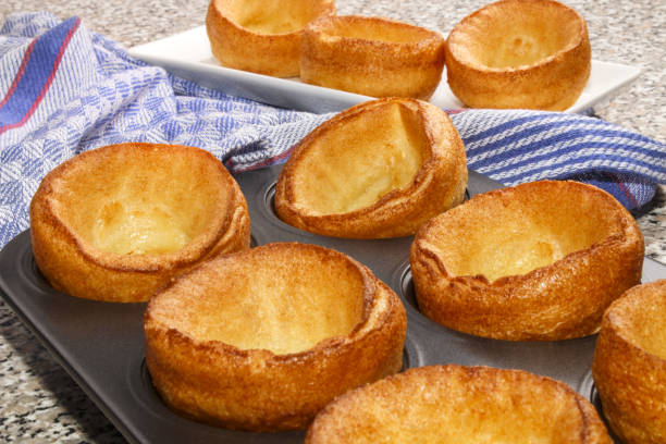 istock freshly baked yorkshire pudding in a baking tray 850959948