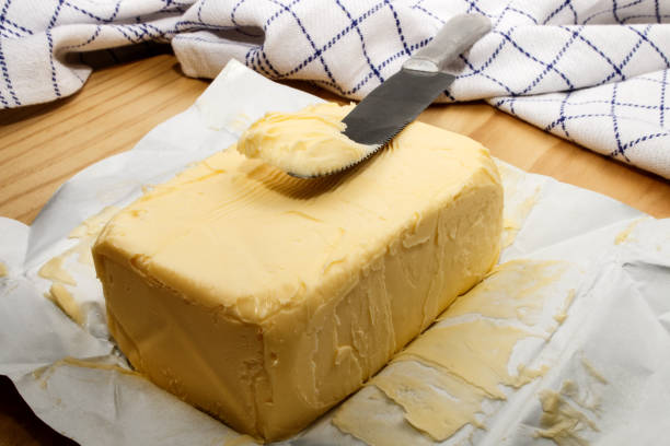 istock cold irish butter and a knife 850960442