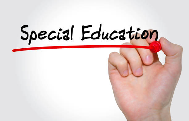 istock Hand writing inscription Special Education with marker, concept 850960494